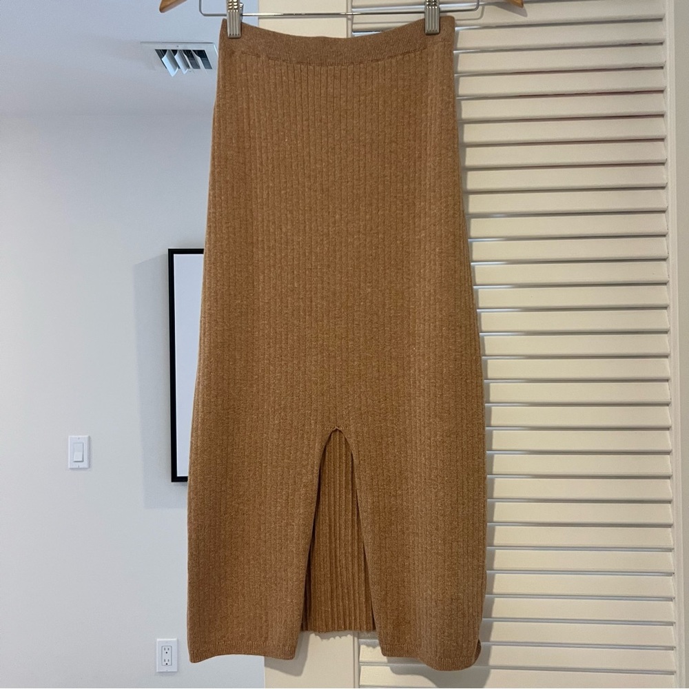 free people knit skirt